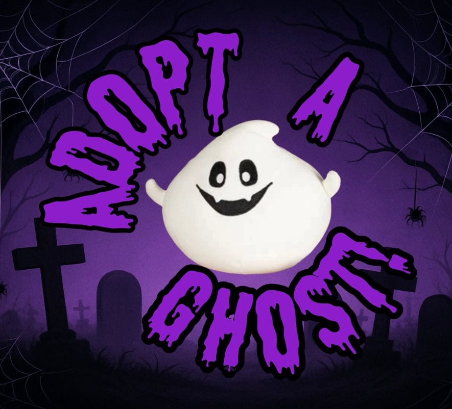 BLACKENED HEART LTD Ghost Plushie – Limited Halloween 2025 Release