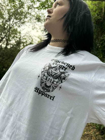 BLACKENED HEART LTD Jinxx - Arctic White Tee